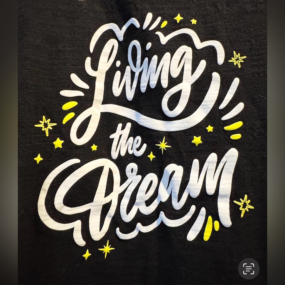 Tank top - Secret Treasures - black white yellow - Living the Dream - Large - Picture 4 of 7